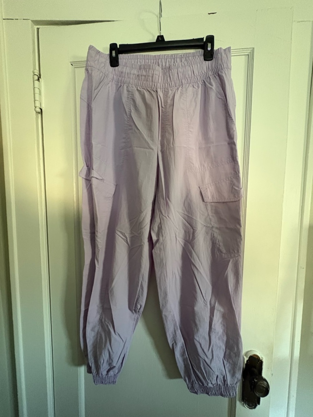 Old Navy Light Lavender Cargo Joggers